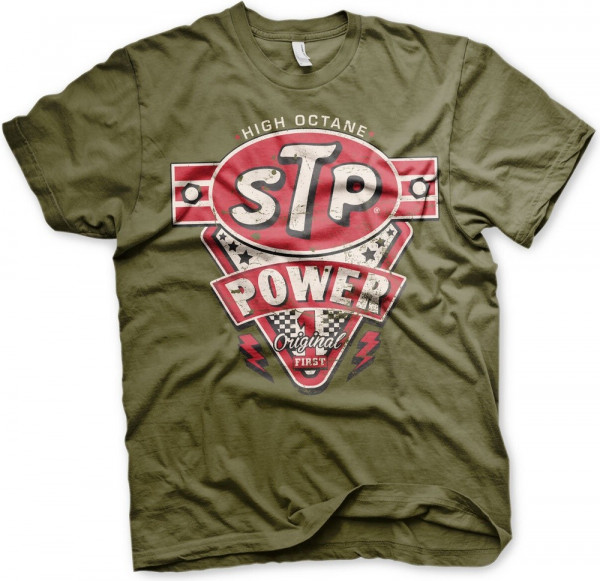 STP Power T-Shirt Olive
