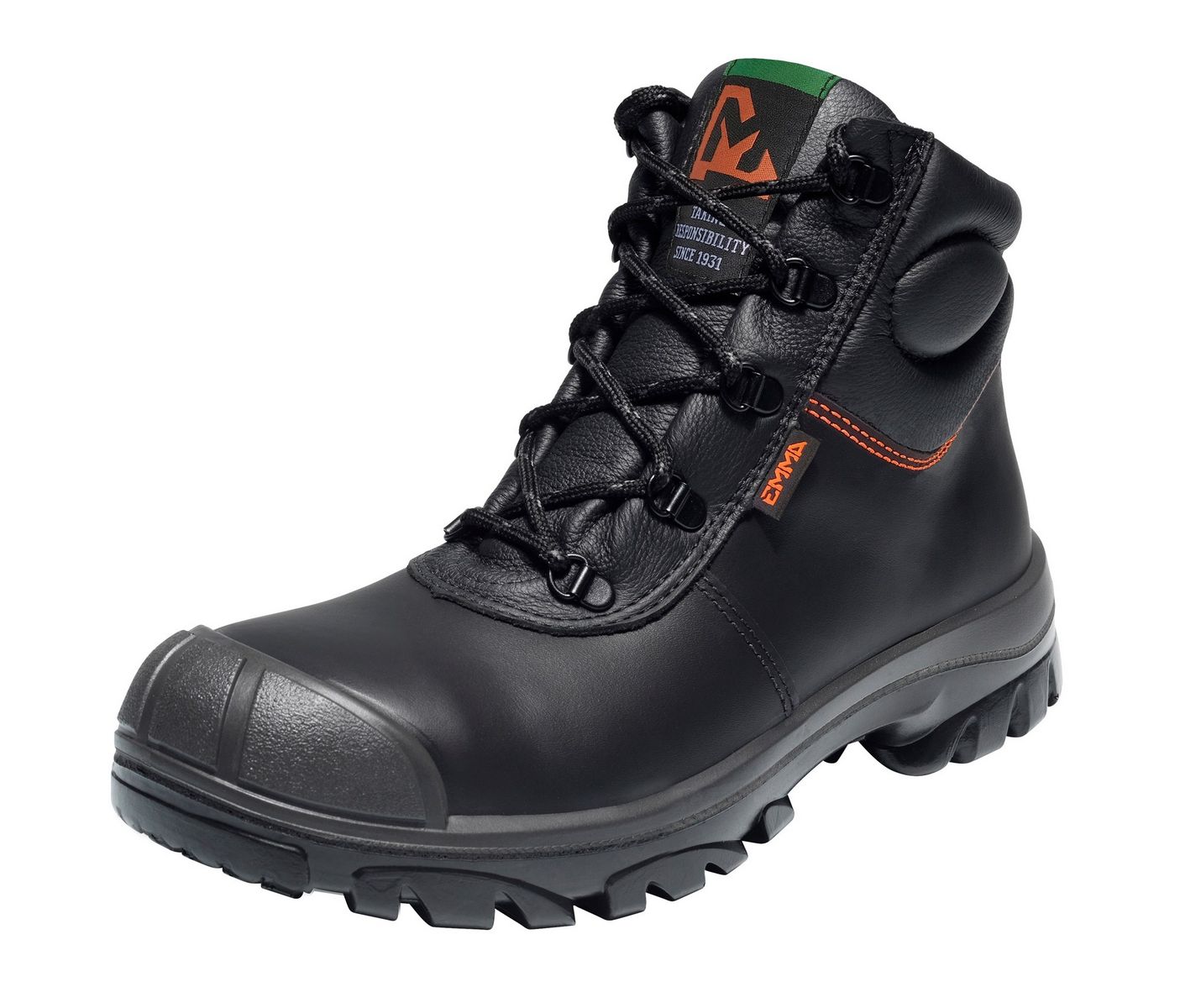 Emma Sicherheitsschuh Lukas D, S3 Schwarz - Herren / Unisex