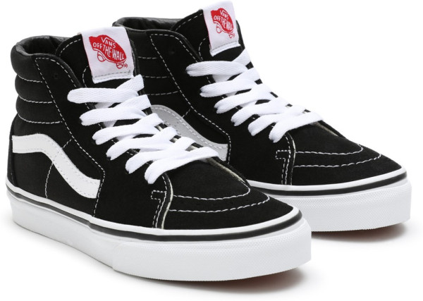 Vans Youth Unisex Kids Lifestyle Classic FTW Sneaker Uy Sk8-Hi Black/True White