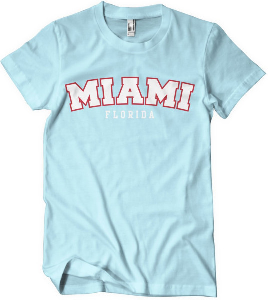 Miami Florida T-Shirt Skyblue