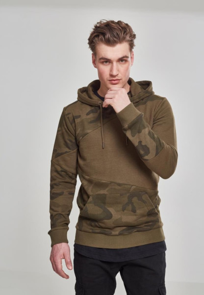 Urban Classics Camo Zig Zag Hoody