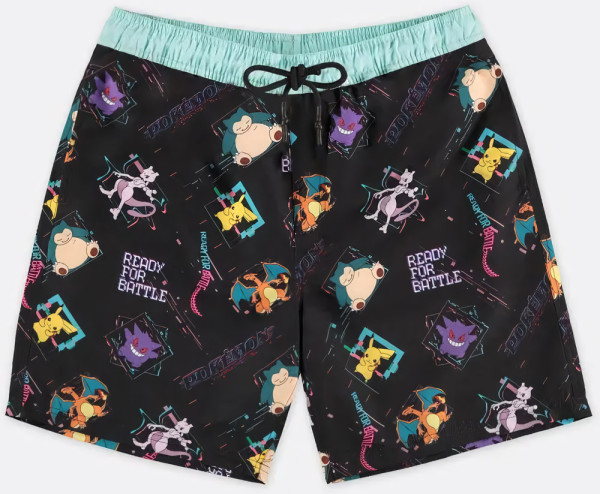 Pokémon - Men's Swimshort Black