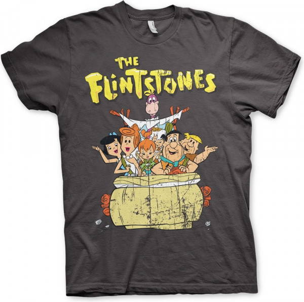 The Flintstones T-Shirt Dark-Grey