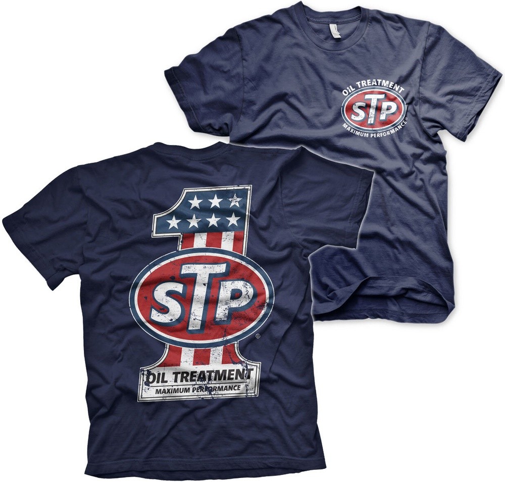 STP American No. 1 T-Shirt Blau - Herren / Unisex