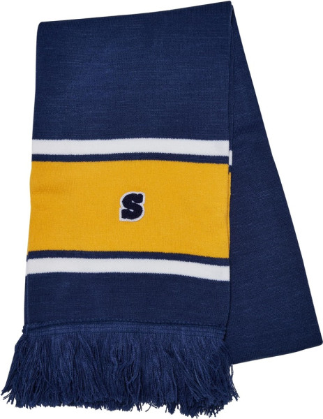 Urban Classics Schal College Team Scarf Spaceblue/Californiayellow/Wht