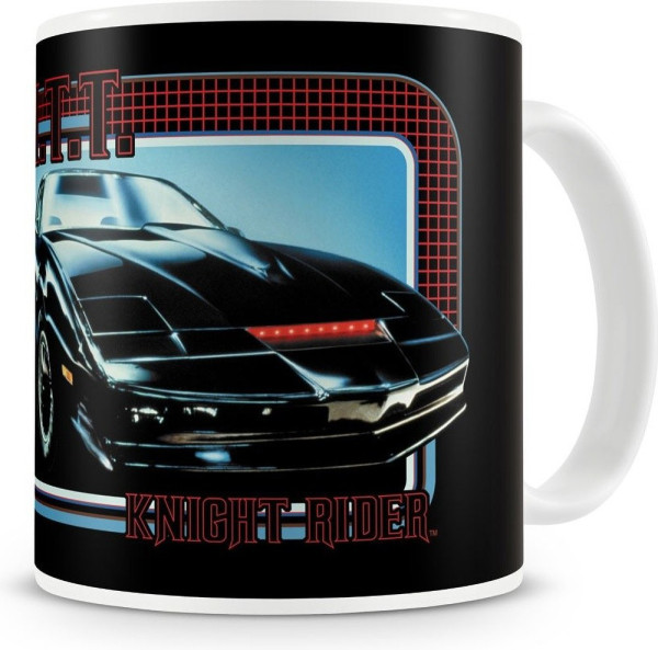 Knight Rider KITT Coffee Mug Kaffeebecher White