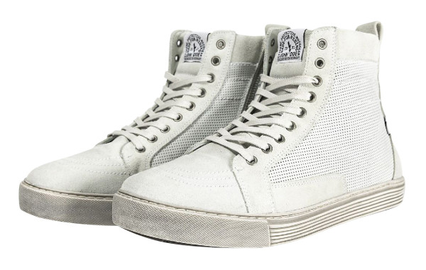 John Doe Motorrad Schuh Neo White/White
