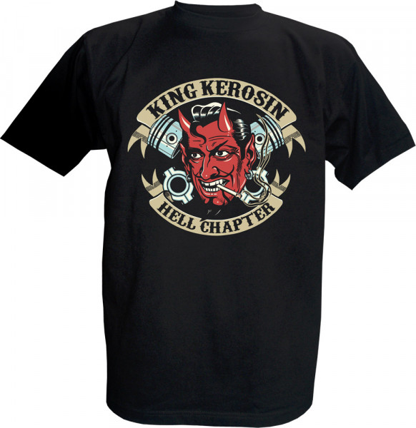 King Kerosin T-Shirt HELL CHAPTER schwarz