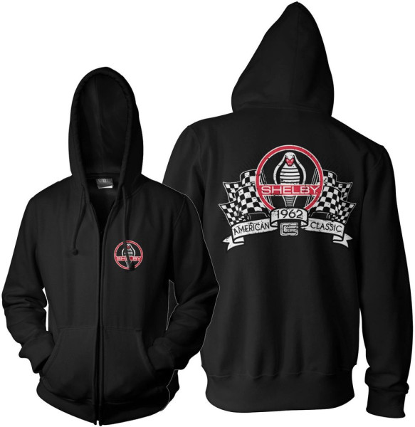 Shelby Hoodie Racing Flags Zipped Hoodie AB-35-26316-M005
