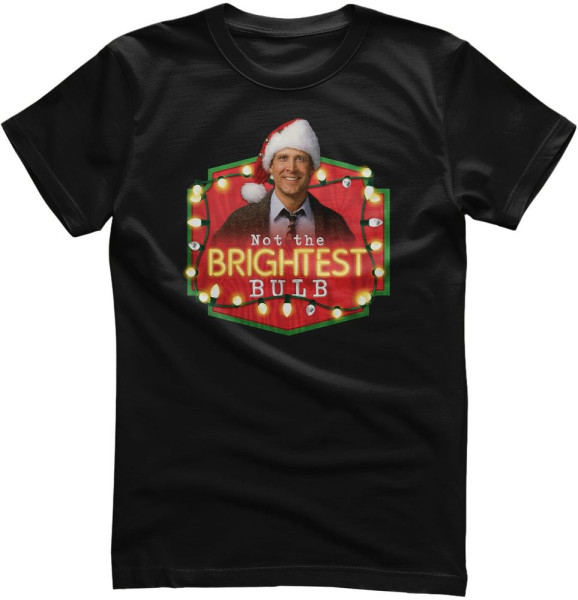 Lampoon's Christmas T-Shirt Not The Brightest Bulb WB-1-LCV013
