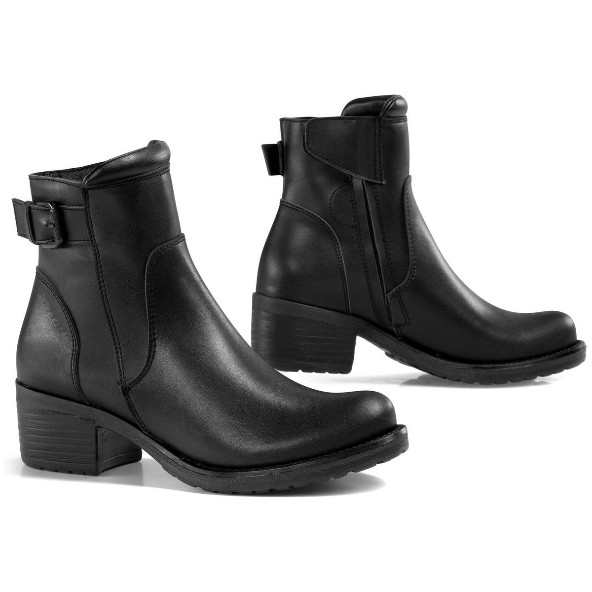 Falco Damen Motorrad Schuh Stiefel Ayda Low Schwarz Stiefel