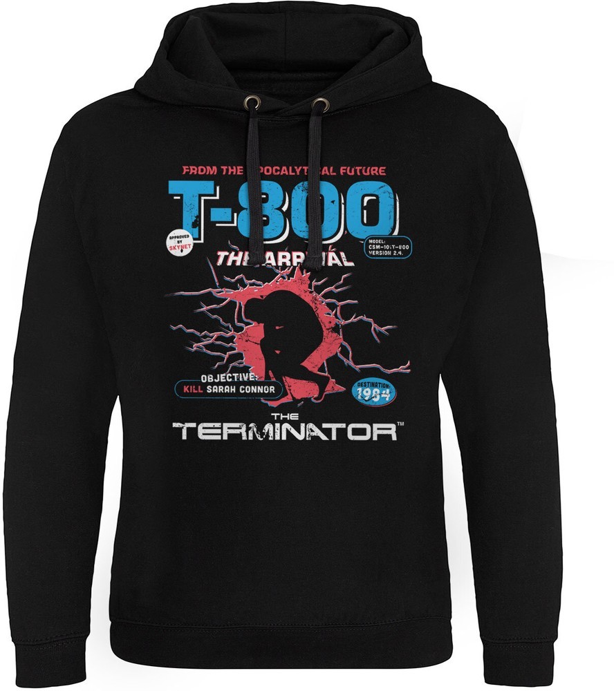 The Terminator Arrival Epic Hoodie Schwarz - Herren / Unisex