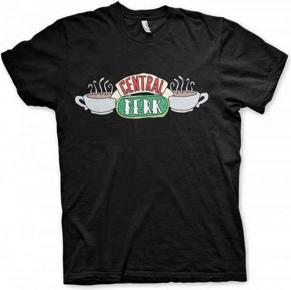 Friends Central Perk T-Shirt Black