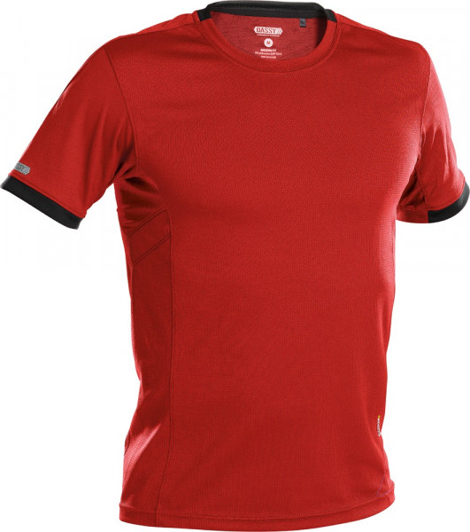 Dassy T-Shirt Nexus PES04 Rot/Schwarz