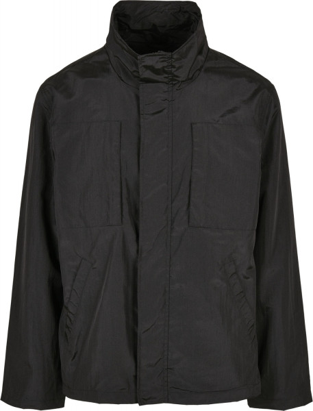 Urban Classics Jacke Double Pocket Nylon Crepe Jacket Black