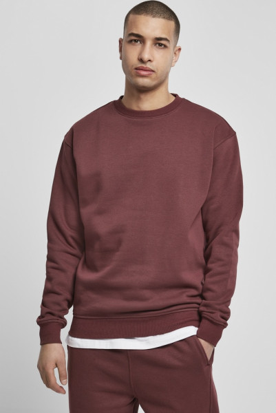 Urban Classics Sweatshirt Crewneck Sweatshirt Cherry