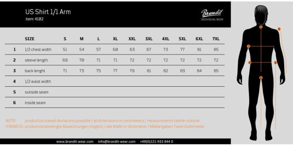 Brandit Longsleeve Us Shirt Long Sleeve 4102