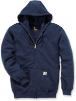 Carhartt Sweatshirt Midweight Hooded Zip Front Sweatshirt New Navy