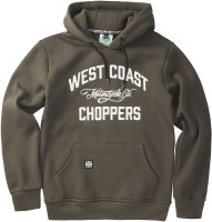 WCC West Coast Choppers Hoody Motorocycle Co. - Olive Green