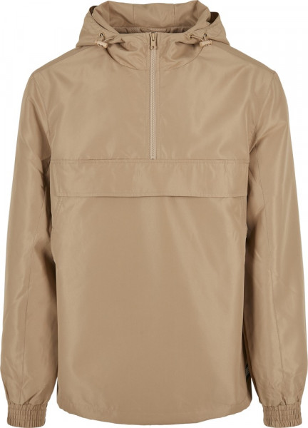 Urban Classics Recycled Basic Pull Over Jacket Unionbeige
