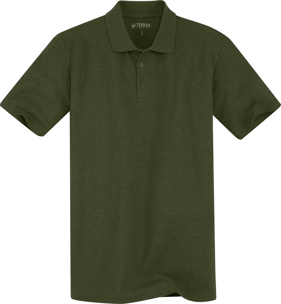 Terrax Basic Poloshirt Oliv - Herren / Unisex