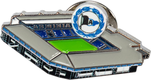 Arminia Bielefeld Pin SchücoArena Fussball Blau