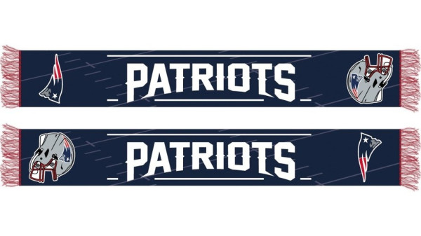 New England Patriots HD Knitted Jaquard Scarf
