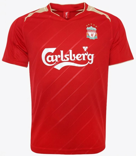 Liverpool FC Home-Trikot 2005-2006 Retro Rot