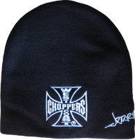 WCC West Coast Choppers Beanie Iron Cross