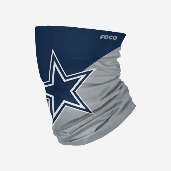 Dallas Cowboys Multifunktionstuch Logo American Football Blau/Grau