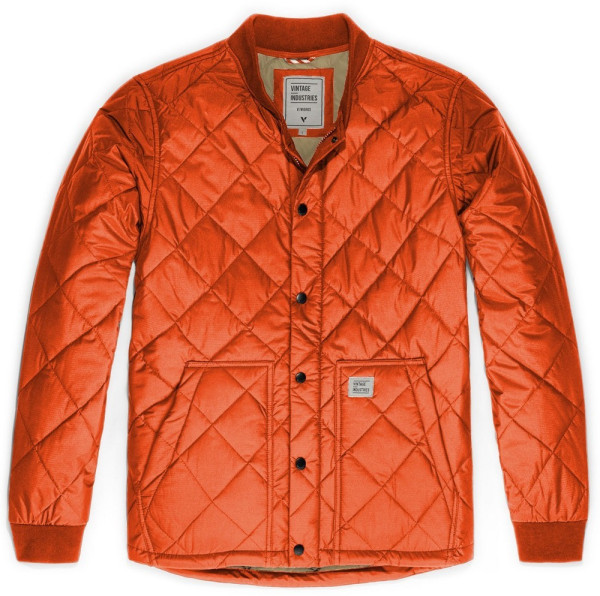 Vintage Industries Steppjacke Brody Jacket Orange