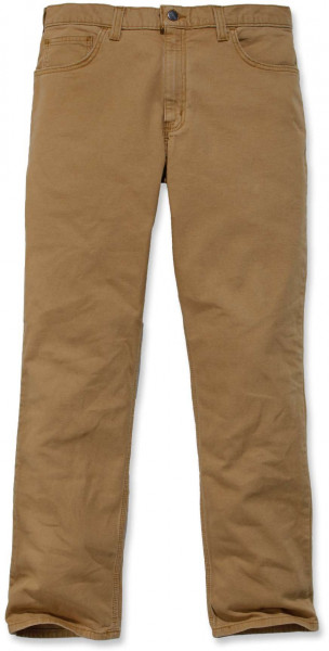 Carhartt Herren Hose 5 Pocket Rigby Pant Timberwood