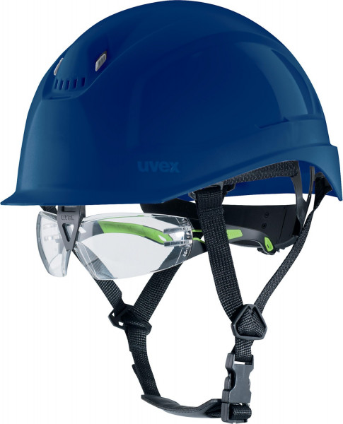 Uvex Schutzhelm Pheos S-Kr Ies 9772555 Blau Mit Lüftungen (97725)