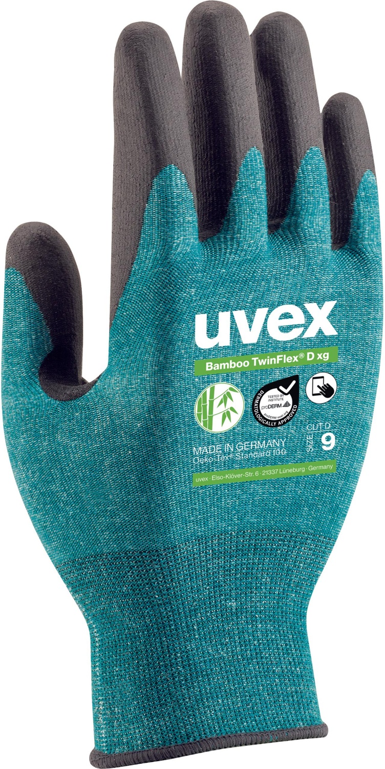 Uvex Schutzhandschuhe Twinflex D Xg 60090 (60090) 10 Paar - Herren / Unisex