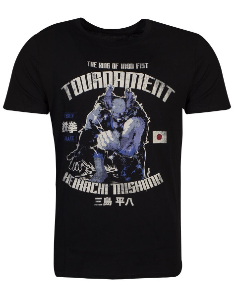 Tekken - Heihachi Mishima Men's T-shirt Black