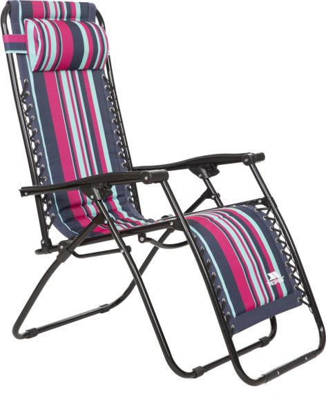 Trespass Glentilt - Reclining Chair Tropical Stripe