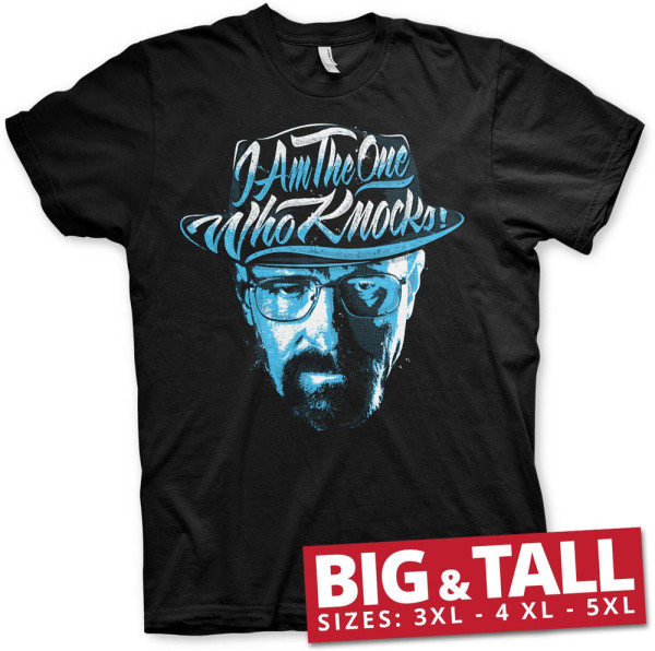 Breaking Bad I Am The One Who Knocks Big & Tall T-Shirt Black