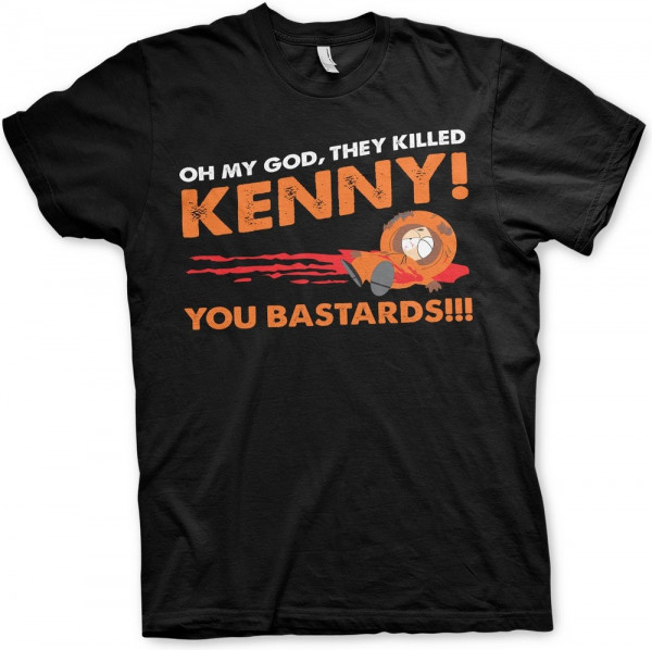 South Park The Killed Kenny T-Shirt Black