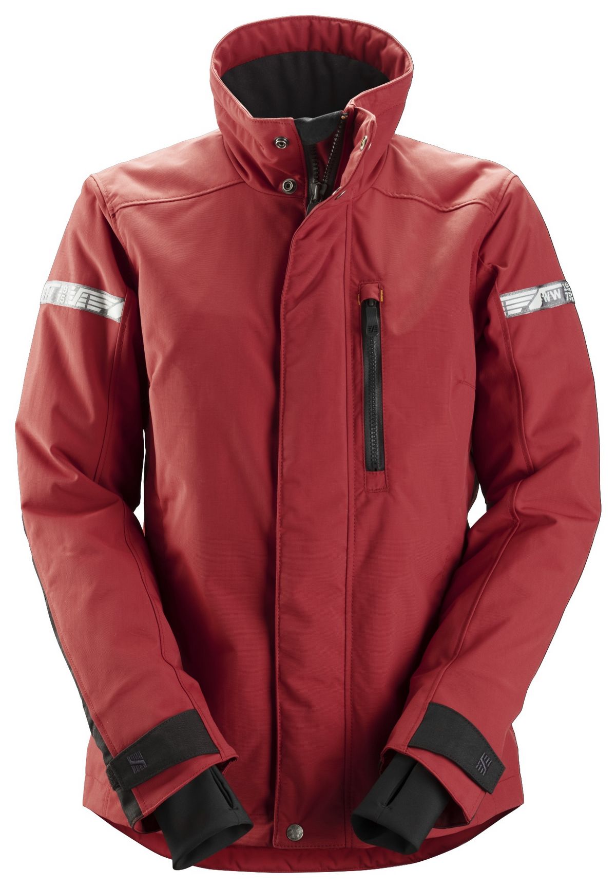 Snickers Damen AllroundWork 37.5 isolierte Arbeitsjacke Chili-Schwarz - Damen