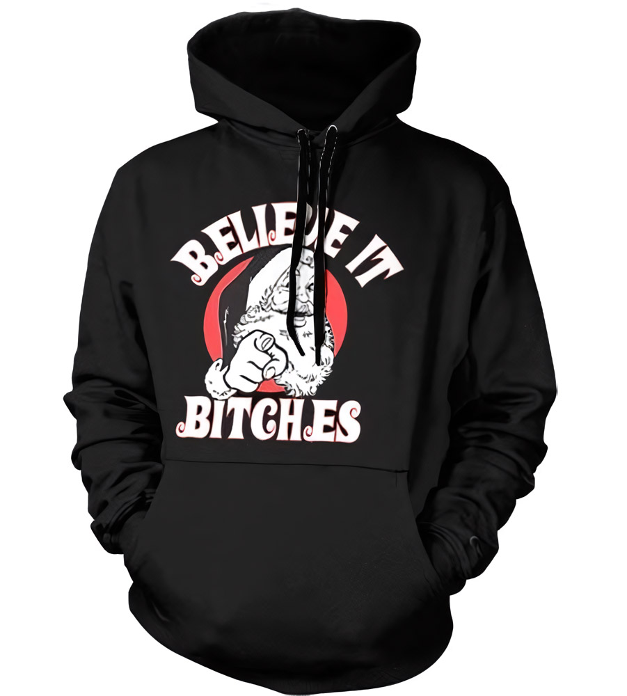 Tokigt Believe It Bitches Hoodie AB-3-18379-L19 - Herren / Unisex