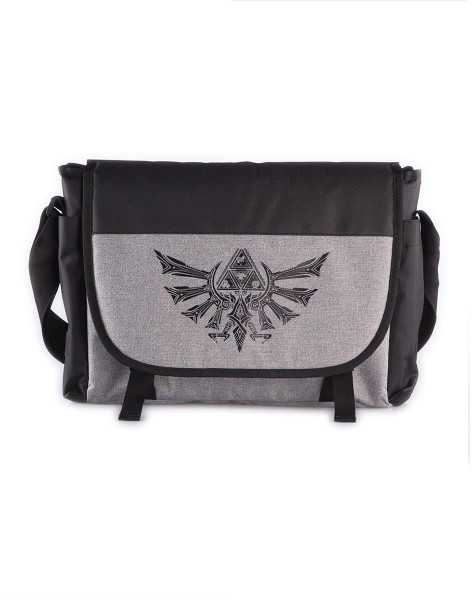 Zelda Messenger Bag in Grey