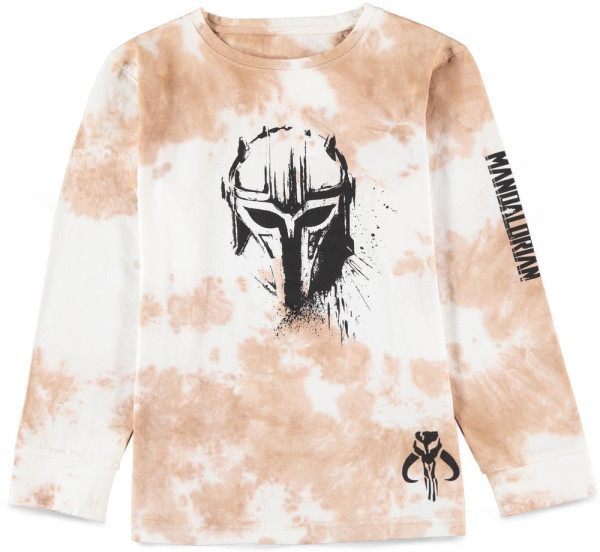 The Mandalorian - The Child Boys Tie Dye Sweater Black