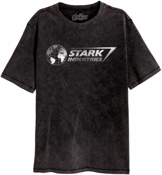 Marvel Comics Avengers - Stark Industries T-Shirt Vintage Black