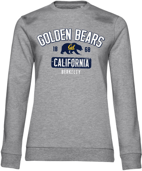 Berkeley University of California Golden Bears Washed Girly Sweatshirt Damen Heather-Grey