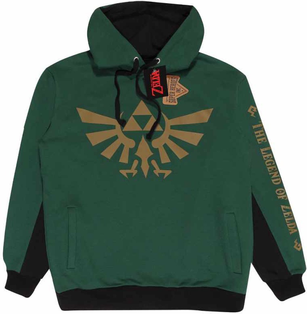 Legend Of Zelda - Hyrule And Symbols Hoodie - Herren / Unisex