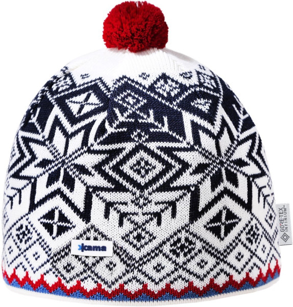 Kama Mütze Pletená Merino AW41 1386111