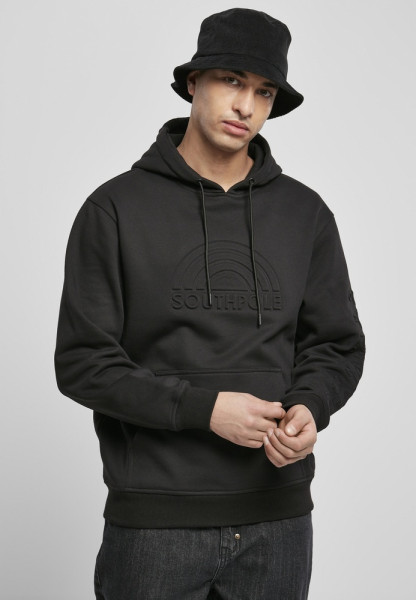 Southpole Hoodie 3D Print Hoody Black