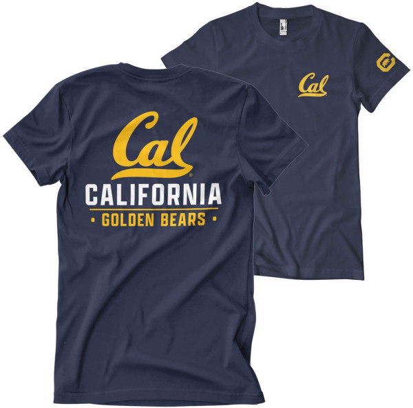 Berkeley University of California Bears T-shirt Navy