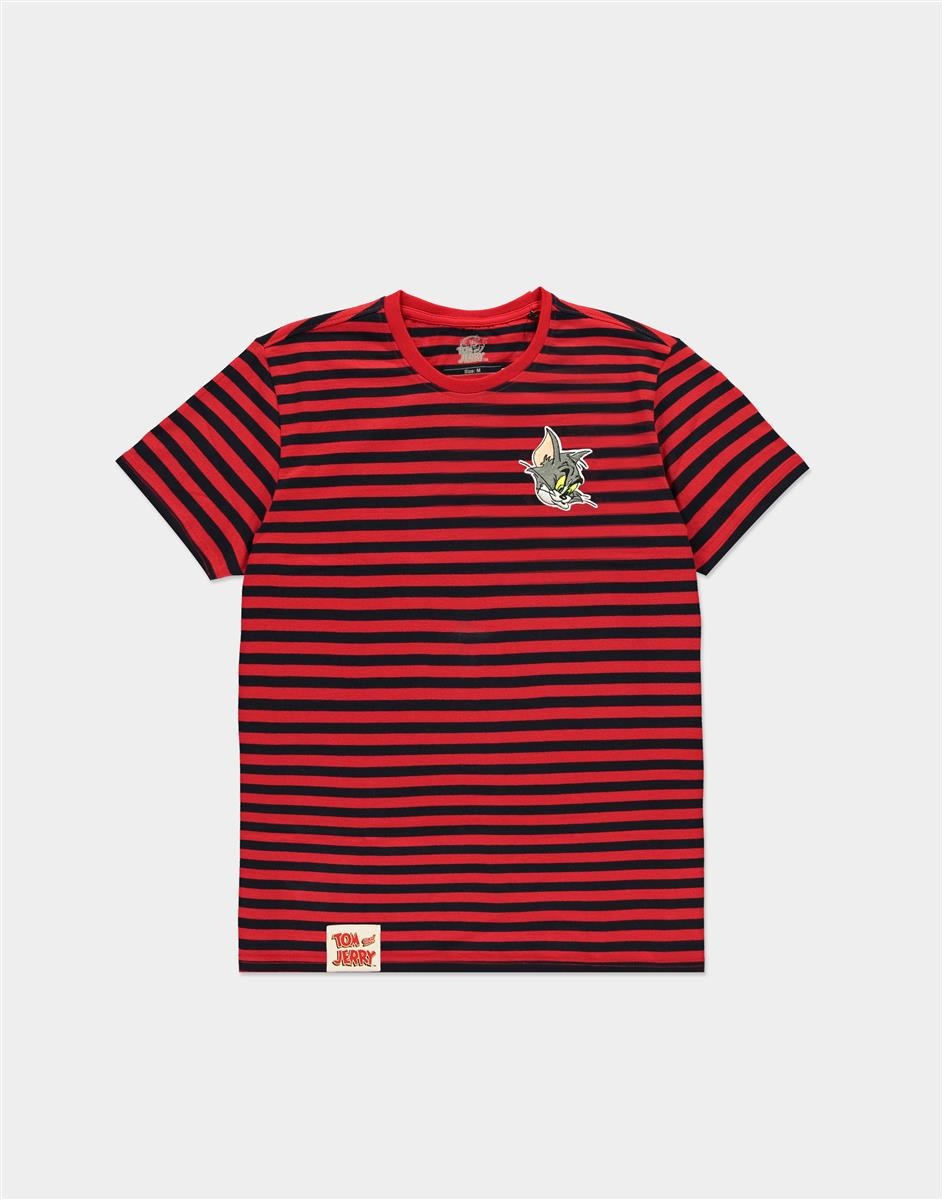 Warner - Tom & Jerry - Tom Striped T-shirt Multicolor - Herren / Unisex