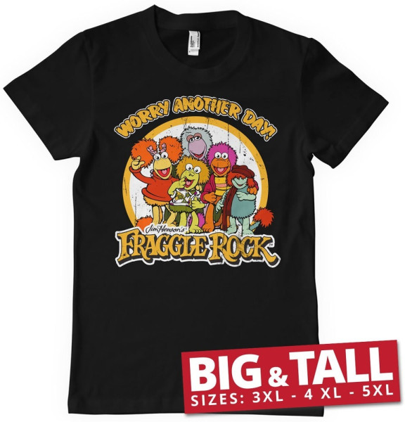 Fraggle Rock Worry Another Day Big & Tall T-Shirt